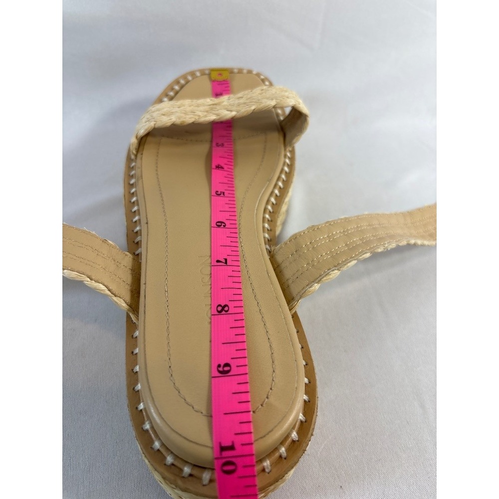 Ulla Johnson Raffia Espadrille Platform Sandals Ankle Strap Boho Women's 8.5 - Picture 8 of 8